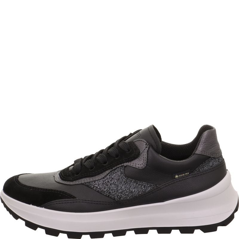 Legero T4 RUN Sneakers low - Material: Leather in Black