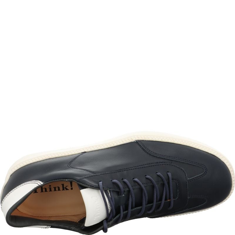 Think TURNA MEN Sneakers low - Material: Leather in Blue