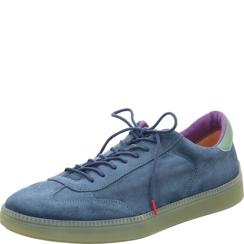 Think TURNA Men Men Sneakers low - Material: Leather in Blue