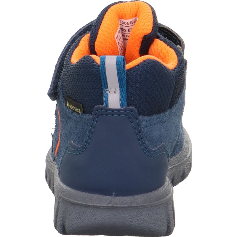 Superfit SPORT7 MINI Sneakers high - Material: Leder/Sonstiges Material/Texti in Blue