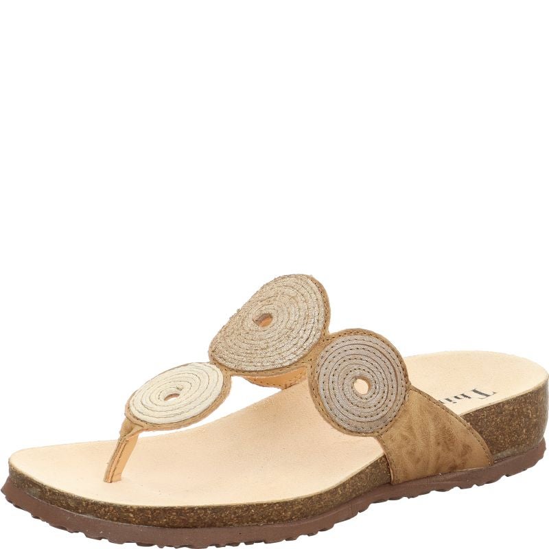 Think JULIA DAMEN Woman Mules - Material: Leather in Beige