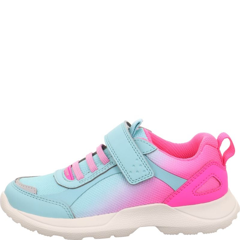 Superfit RUSH Mädchen Sneaker low - Material: Textil/Sonstiges Material in Grün