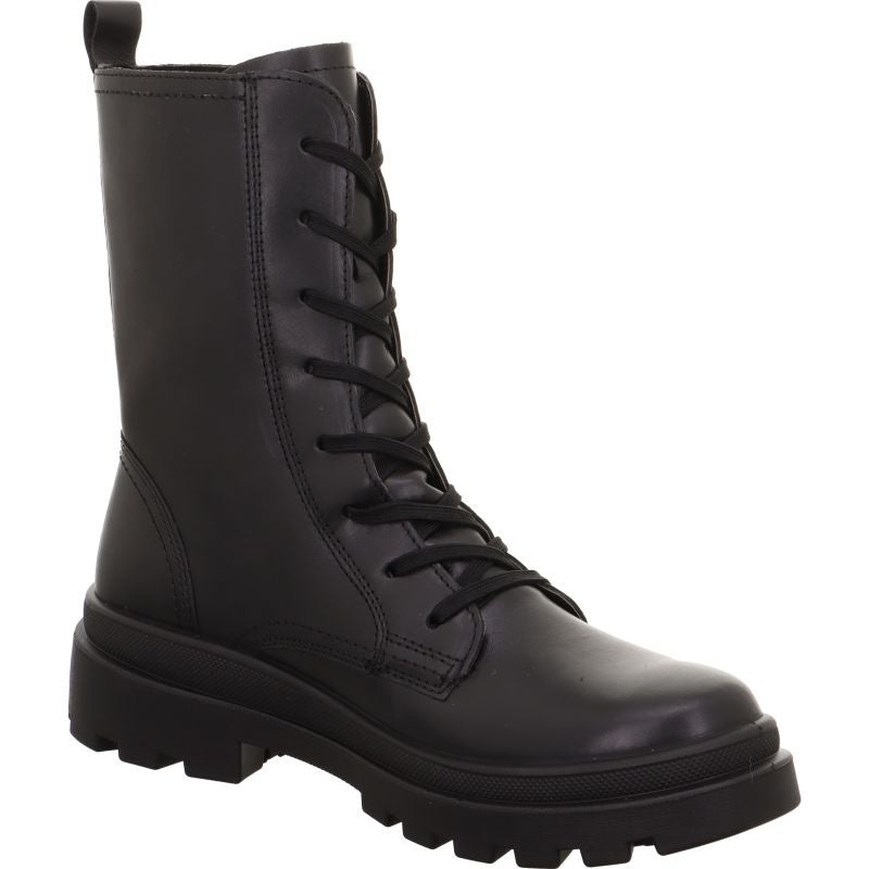 legero LUSIA Damen Schnürboots - Material: Leder in Schwarz