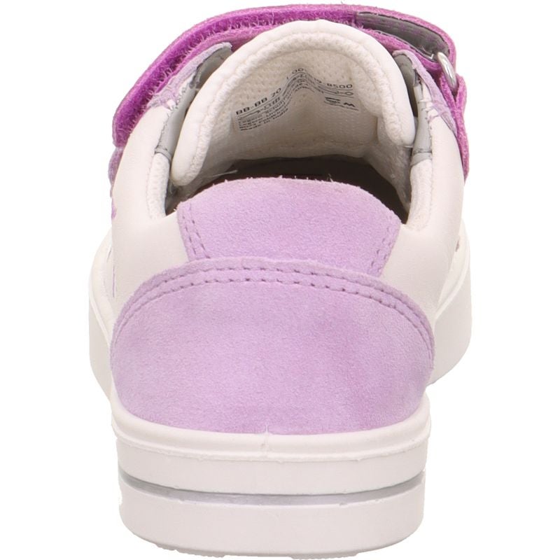 Superfit STELLA Sneaker low - Material: Leder/Sonstiges Material/Textil in Lila