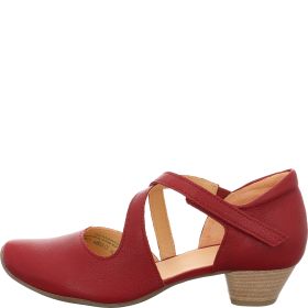 Think! AIDA Damen Pumps - Material: Leder in Rot