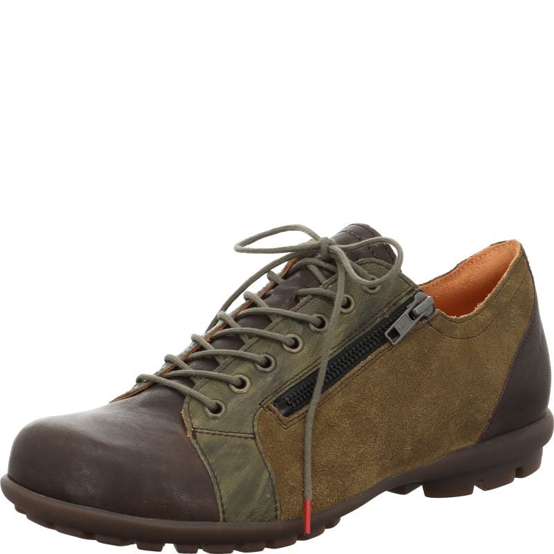Think KONG HERREN Men Lace up shoe - Material: Leather in Brown