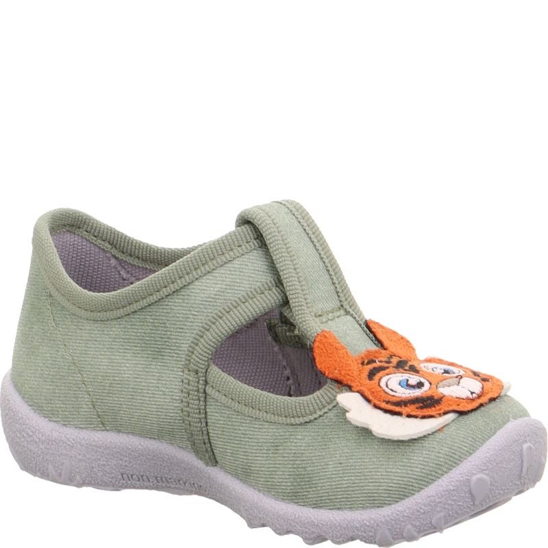 Superfit SPOTTY Boys Slipper - Material: Textile in Green