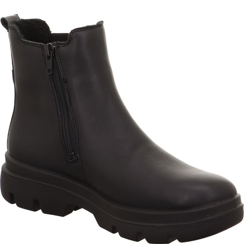 Legero ANGELINA Damen Chelsea Boots - Material: Leder in Schwarz
