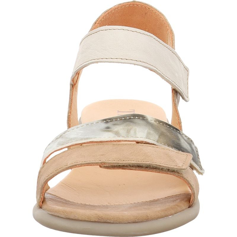 Think KAMAA Strap sandal - Material: Leather in Beige