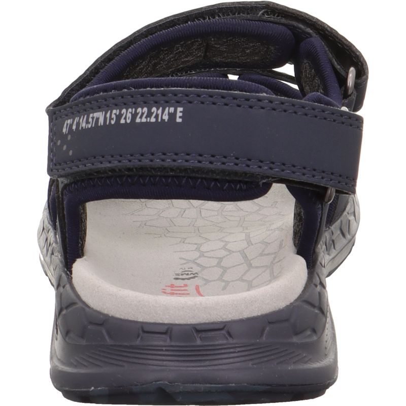 Superfit CRISS CROSS Unisex, Boys Sandal - Material: Textil/Sonstiges Material in Blue
