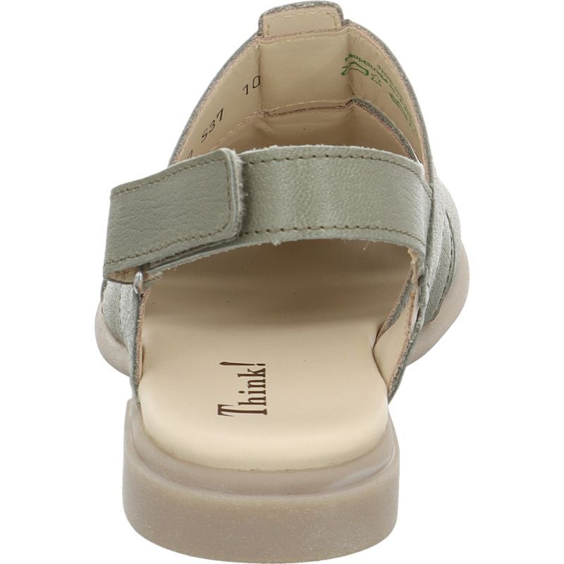 Think KAMAA Sandal - Material: Leather in Olive