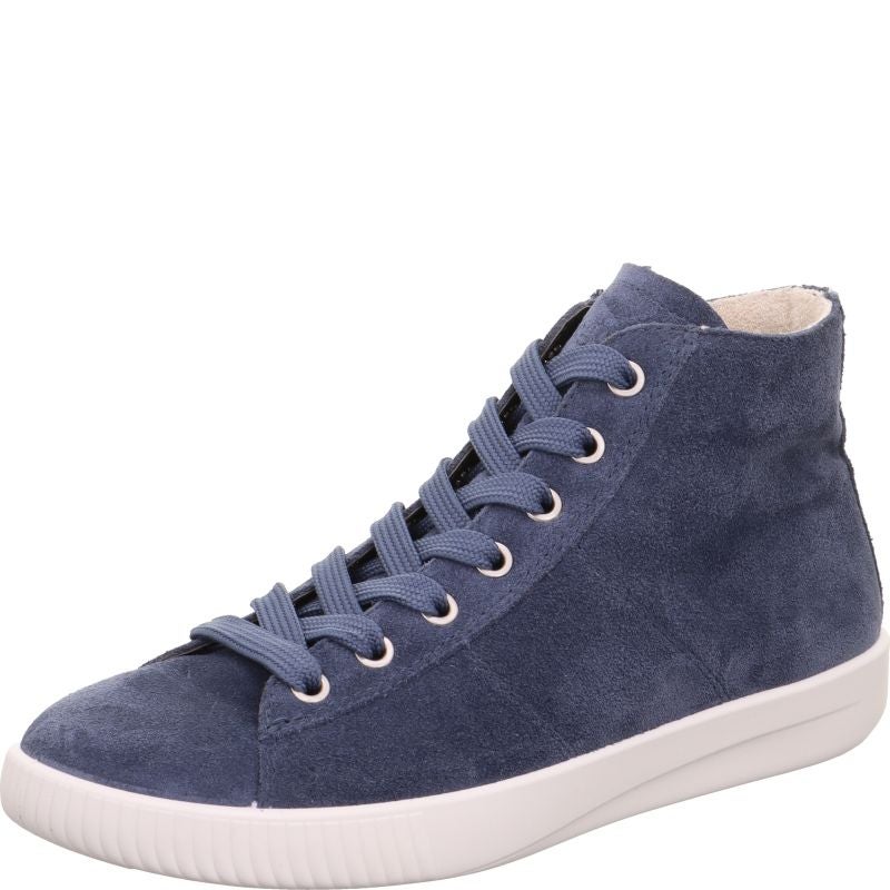 Legero SILENCE Damen Sneaker high - Material: Leder in Blau