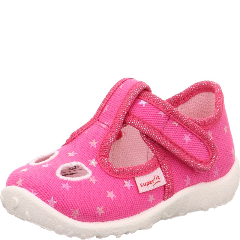 Superfit SPOTTY Slipper - Material: Textile in Pink