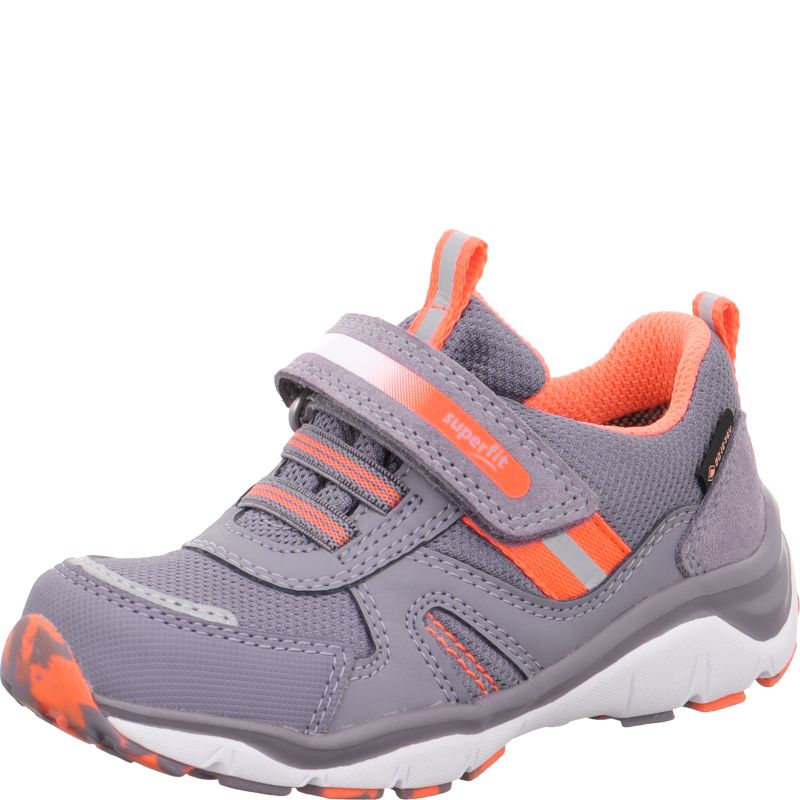 Superfit SPORT5 Girls Sneakers low - Material: Leder/Sonstiges Material/Texti in Purple