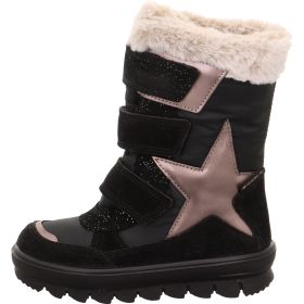 Superfit FLAVIA Girls Boot - Material: Leather/Textil in Black