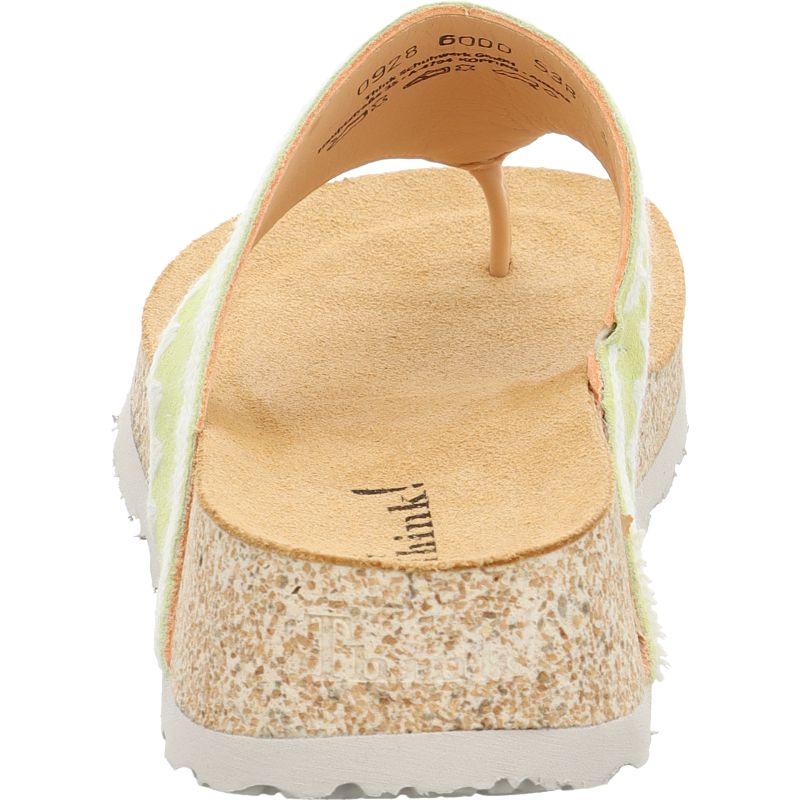 Think KOAK DAMEN Woman Mules - Material: Leather in Yellow