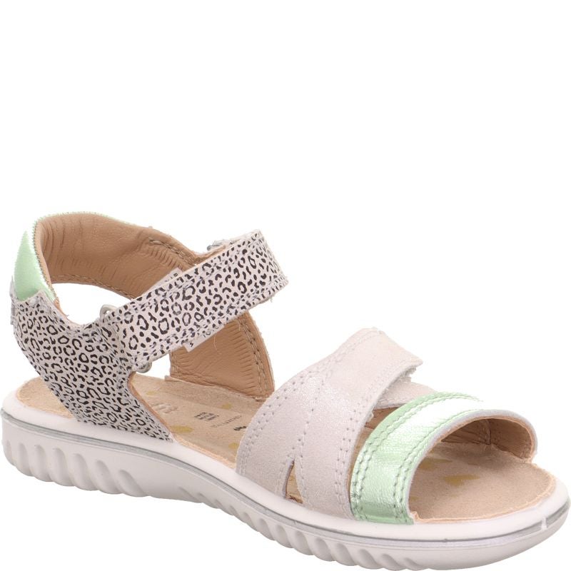Superfit SPARKLE Girls Sandal - Material: Leather in White
