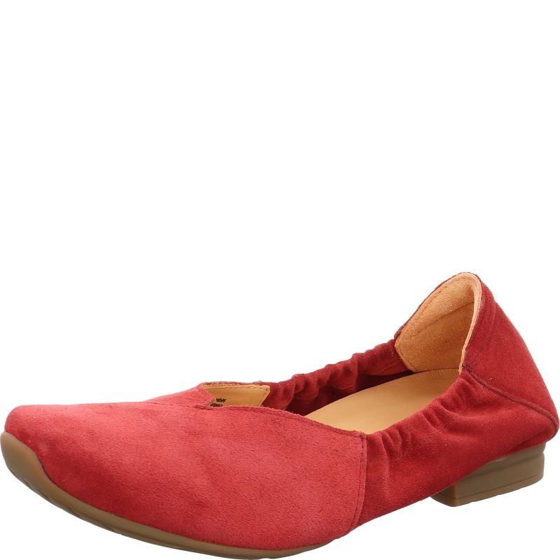 Think GAUDI Woman Ballerina - Material: Leather in Red