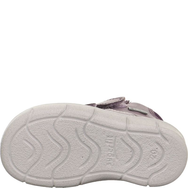 Superfit ULLI Girls Sneakers high - Material: Leather in Purple