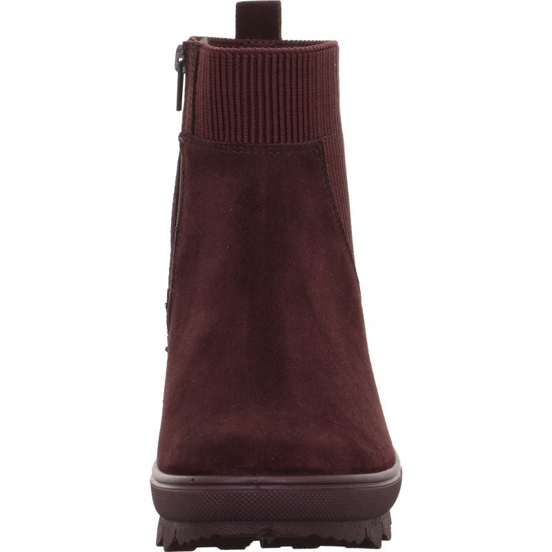 Legero NOVARA Damen Stiefelette - Material: Leder in Rot