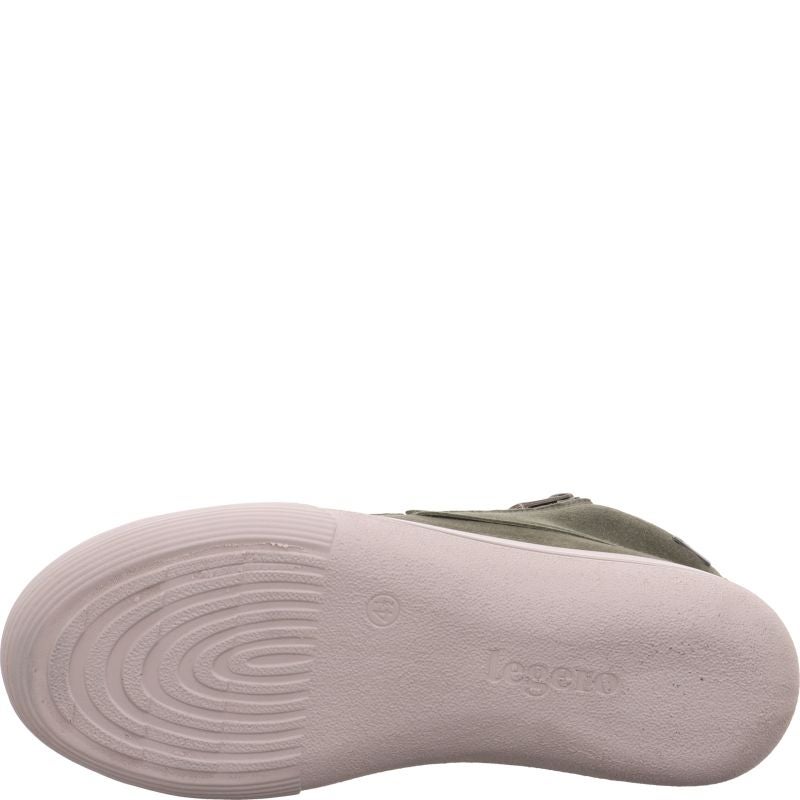 Legero FRESH Damen Sneaker high - Material: Leder in Grün