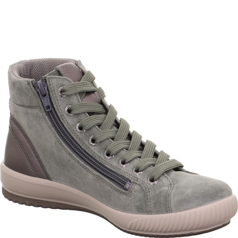legero TANARO 5.0 Damen Sneaker high - Material: Leder in Grün