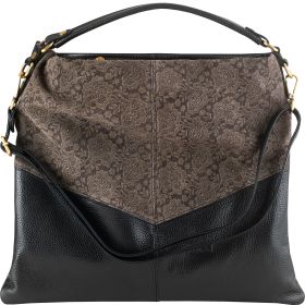 Think! THINK! BAG Damen Tasche - Material: Leder in Schwarz