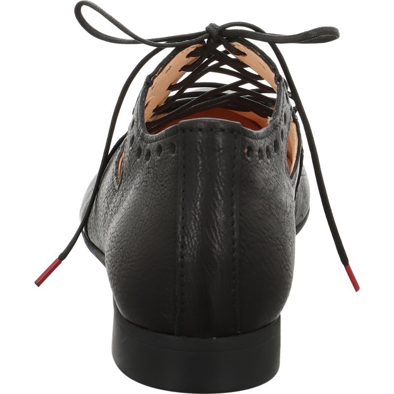 Think GUAD2 Woman Lace up shoe - Material: Leather in Black