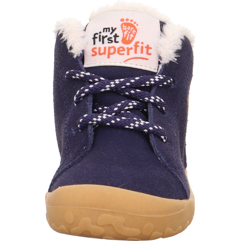 Superfit FLUMMI Unisex | Boys Sneakers high - Material: Leather in Blue