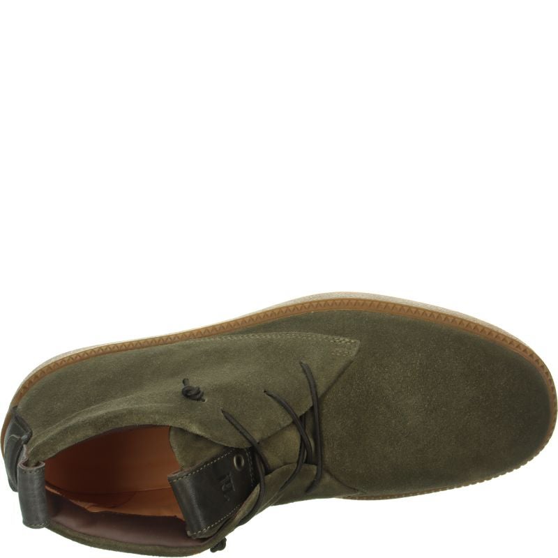 Think TURNA MEN Men Sneakers high - Material: Leather in Olive