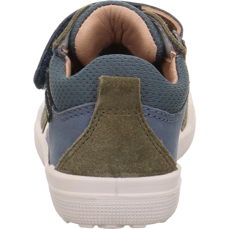 Superfit SUPERFREE 2.0 Jungen Sneaker high - Material: Leder/Textil in Grün