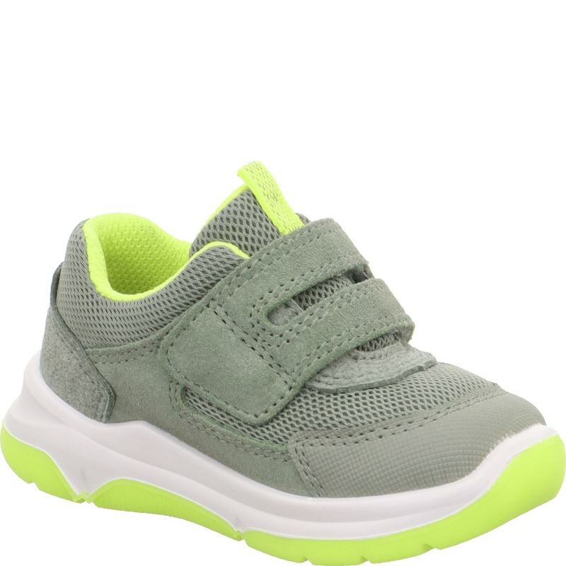 Superfit COOPER Unisex, Boys Sneakers low - Material: Leder/Sonstiges Material/Texti in Green