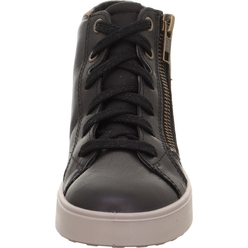 Superfit STELLA Sneaker high - Material: Leder/Textil in Schwarz