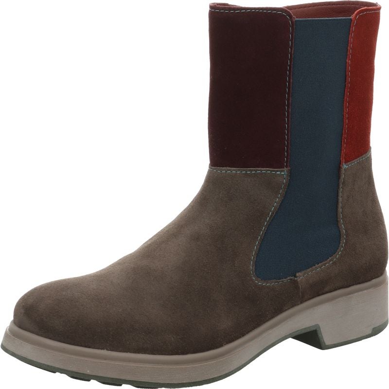 Think COGITA Woman Cheslea boot - Material: Leather in Grey