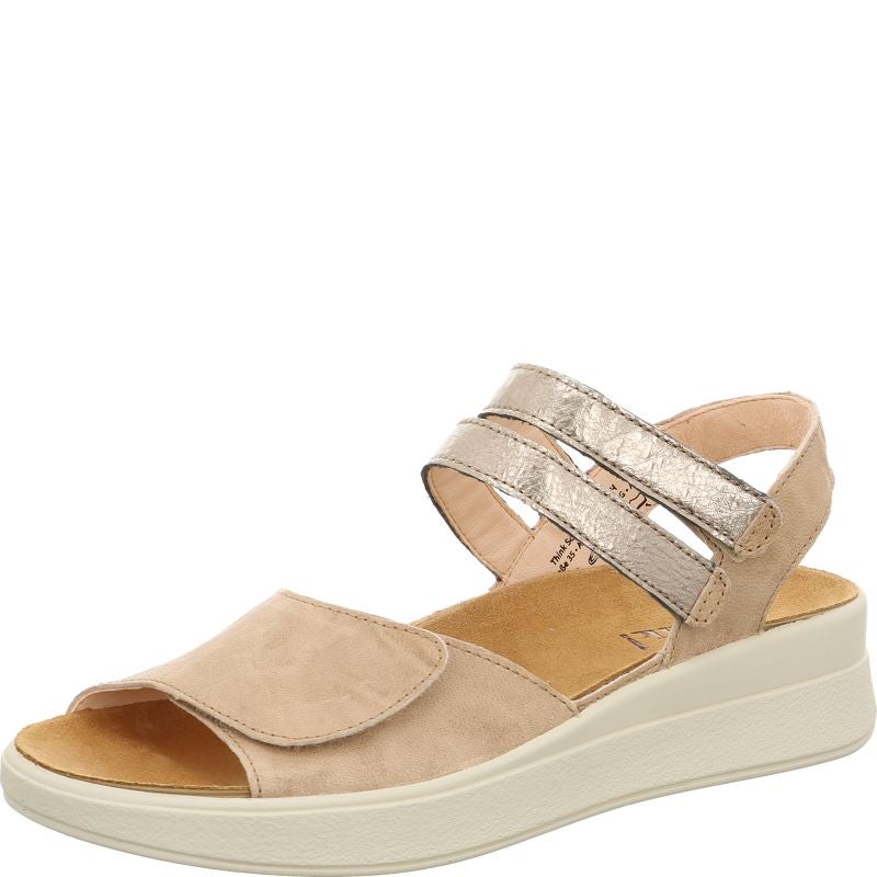 Think MEGGIE Woman  - Material: Leather in Beige
