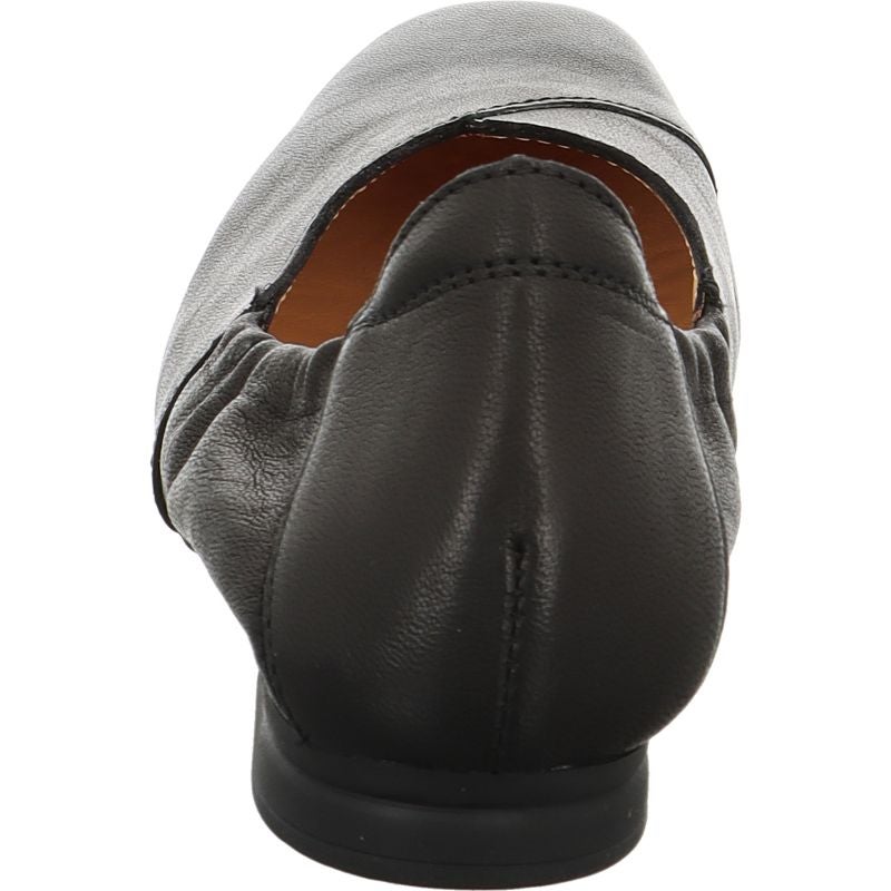 Think GAUDI Woman Ballerina - Material: Leather in Black