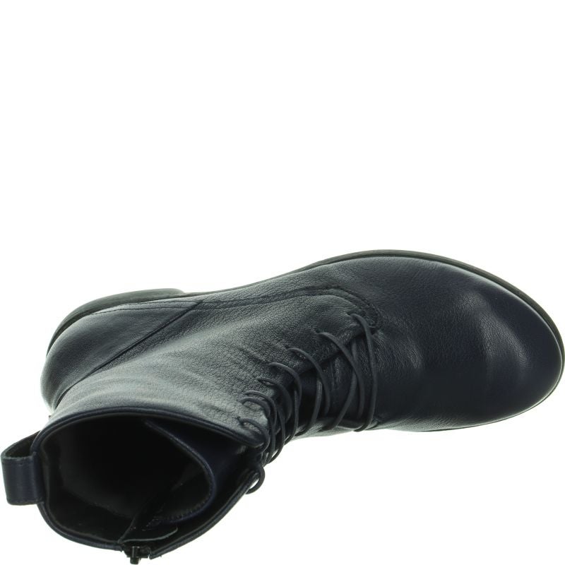 Think! AGRAT Damen Stiefelette - Material: Leder in Blau