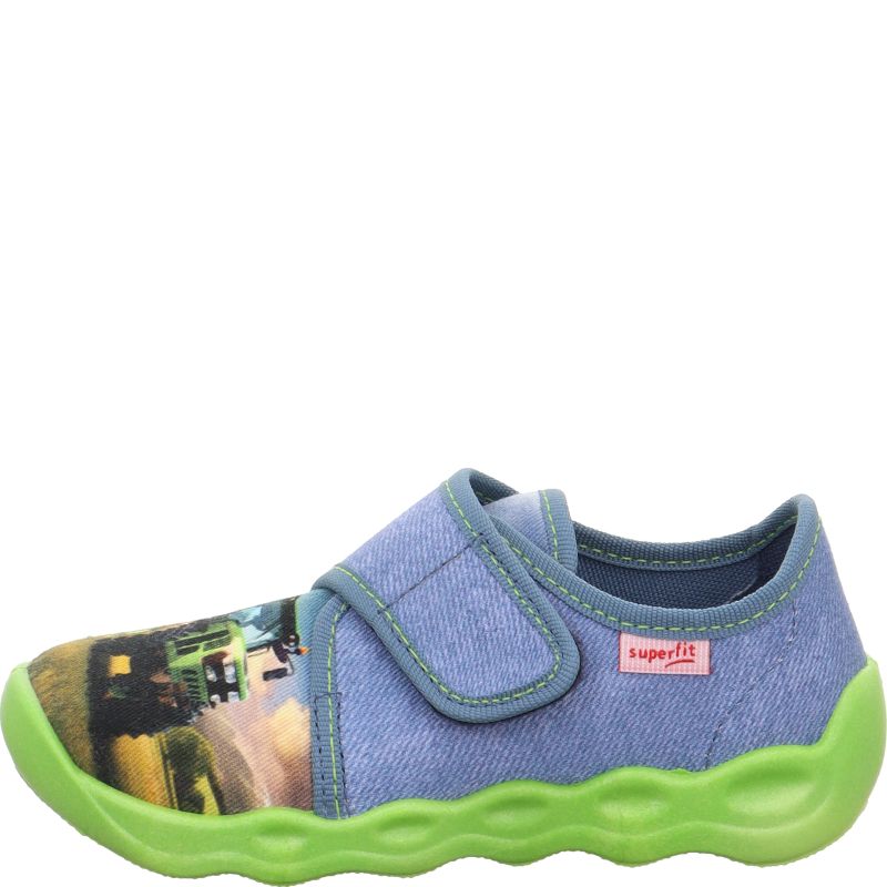Superfit BUBBLE Boys Slipper - Material: Textile in Blue