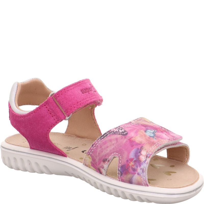 Superfit SPARKLE Sandal - Material: Leather in Pink