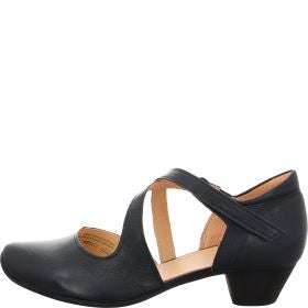 Think AIDA DAMEN Woman Pumps - Material: Leather in Blue