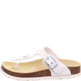 Superfit FUSSBETTPANTOFFEL Girls  - Material: Sonstiges Material in Metallic