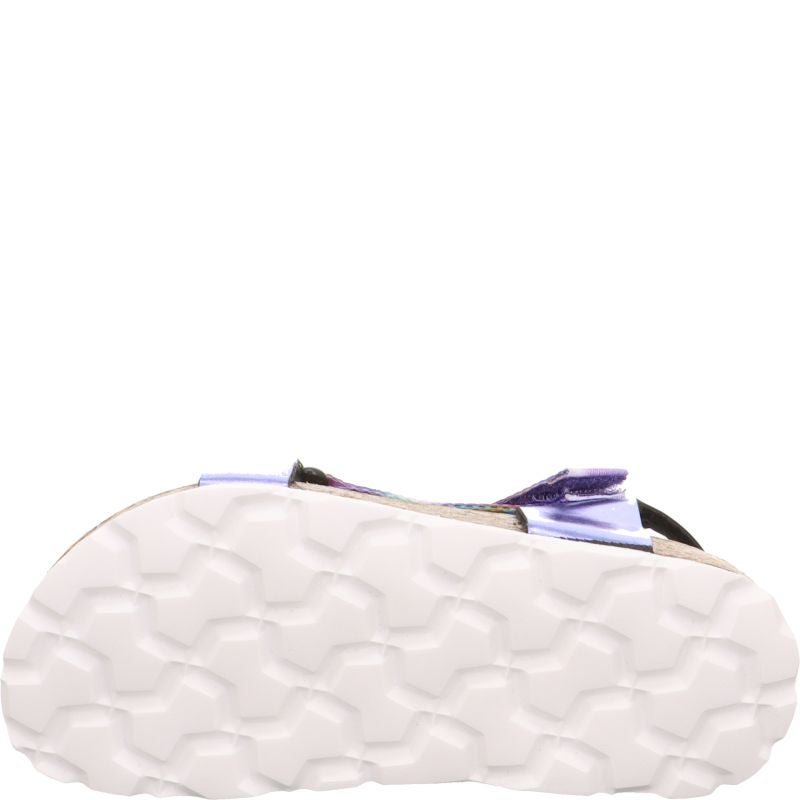 Superfit FUSSBETTPANTOFFEL Mädchen Sandale - Material: Sonstiges Material in Lila