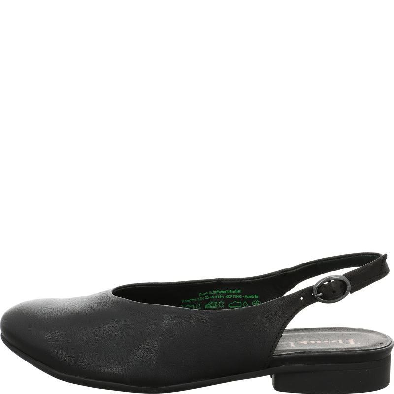 Think GUAD2 Woman Pumps - Material: Leather in Black