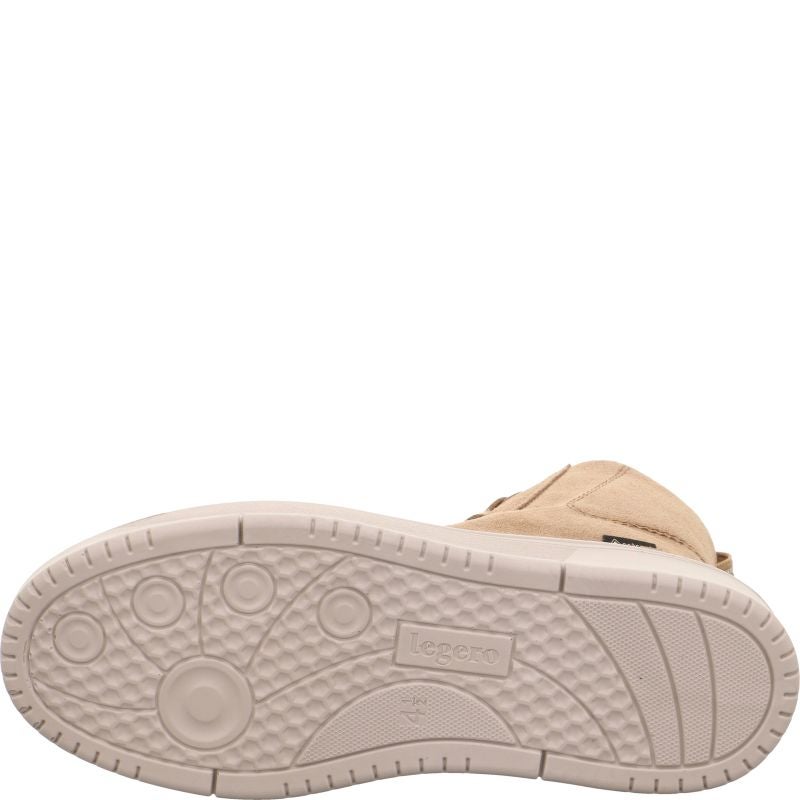 Legero REJOISE Damen Schnürboots - Material: Leder in Beige