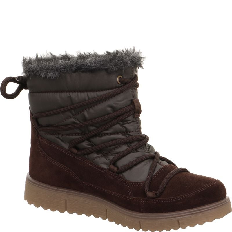 Legero CAMPANIA Damen Stiefelette - Material: Leder/Textil in Braun