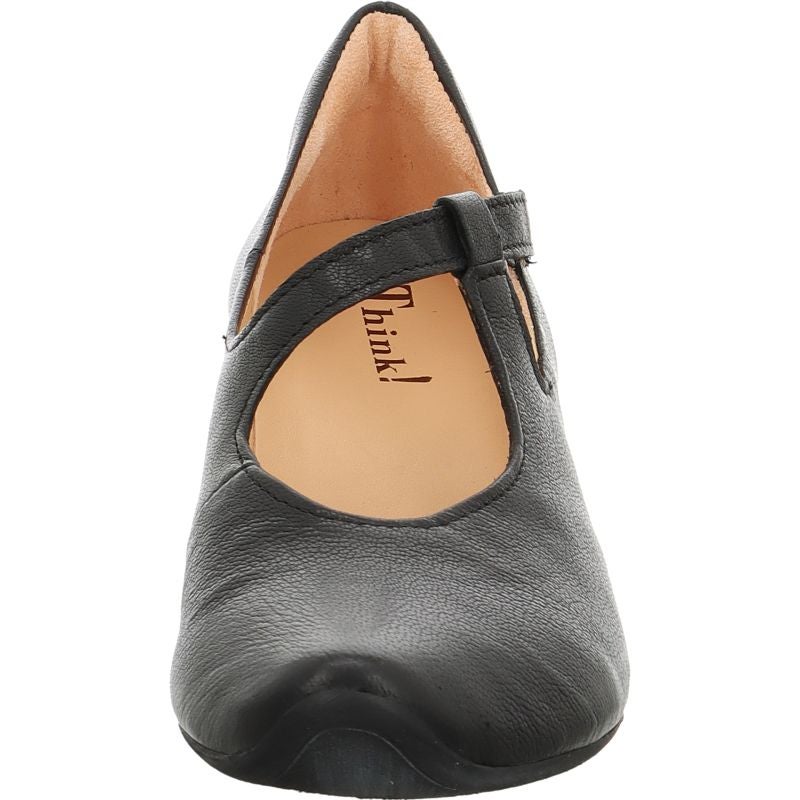 Think AIDA DAMEN Woman  - Material: Leather in Black