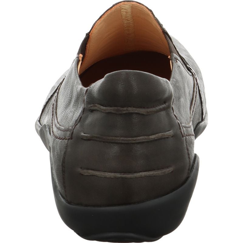 Think STONEHERREN Slipper - Material: Leather in Brown