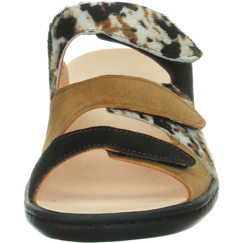 Think! CAMILLA Damen Pantolette - Material: Leder in Mehrfarbig