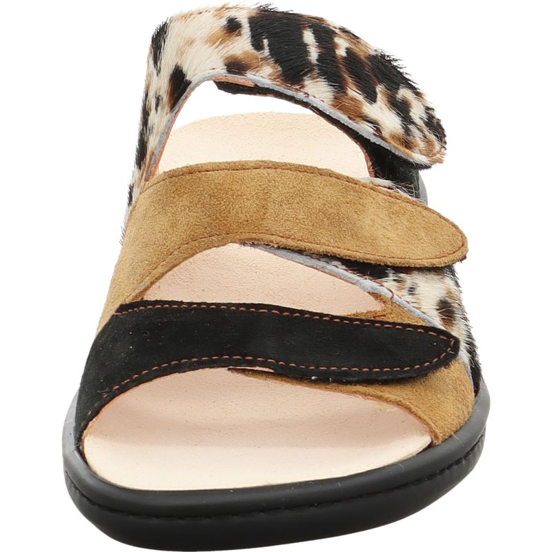 Think! CAMILLA Damen Pantolette - Material: Leder in Mehrfarbig