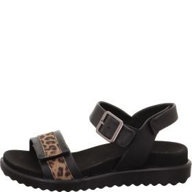 Legero MOVE Damen Sandale - Material: Leder in Schwarz